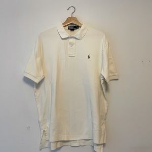 Ralph lauren white polo shirt